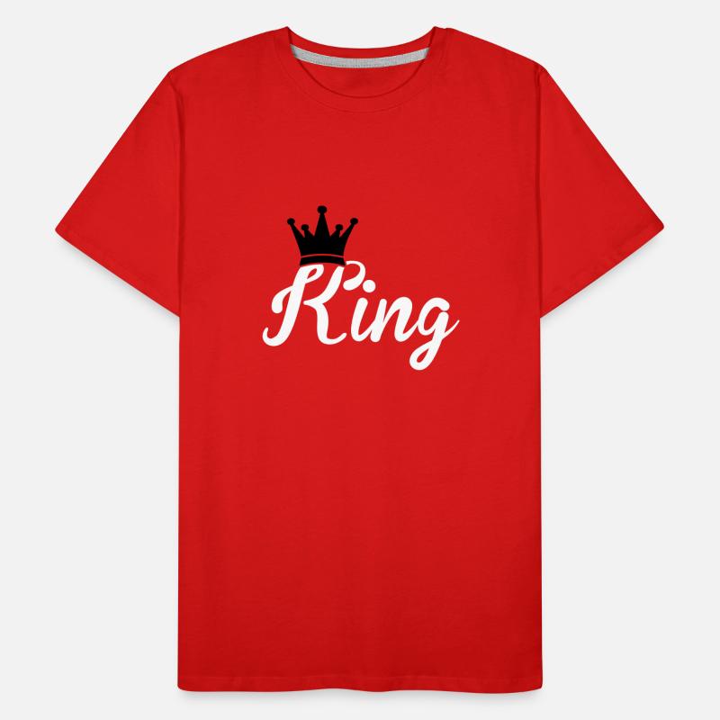 king T-shirt bio Premium Homme