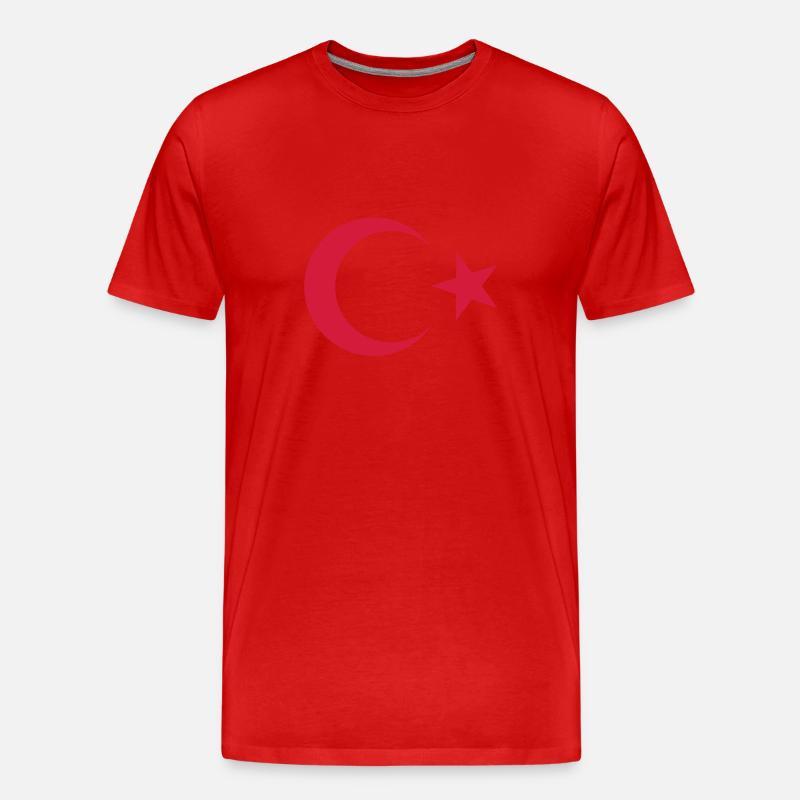 Islam - Männer Premium Bio T-Shirt - Rot