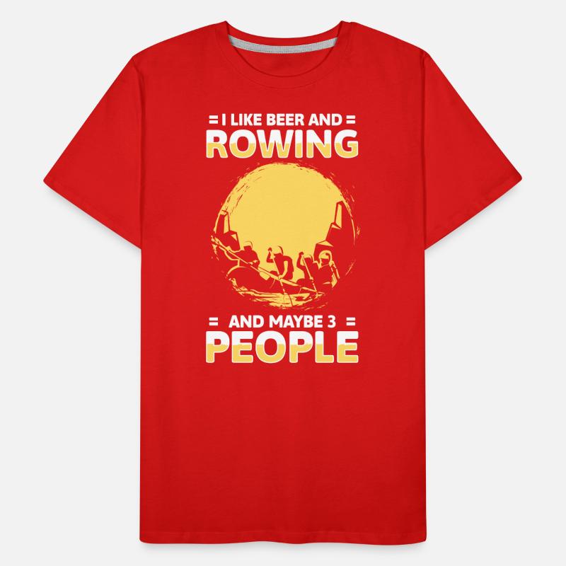 Équipe d’aviron Boat Eights T-shirt bio Premium Homme