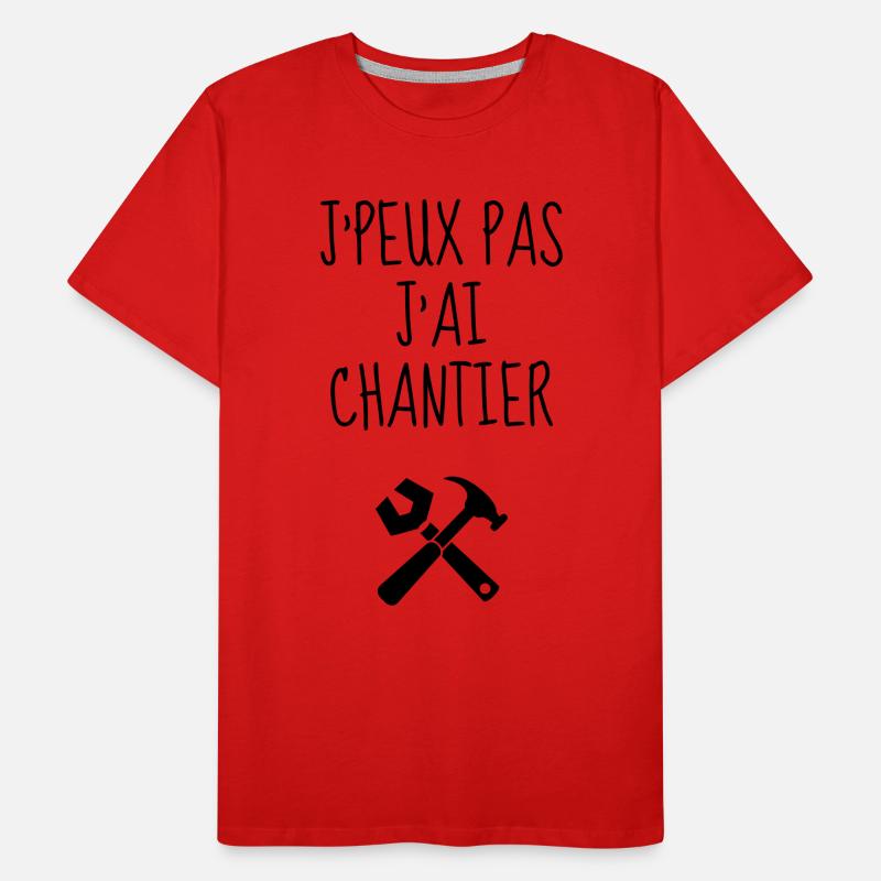 Maneuver / Builder / Manöver / Manoeuvre Men's Premium Organic T-Shirt