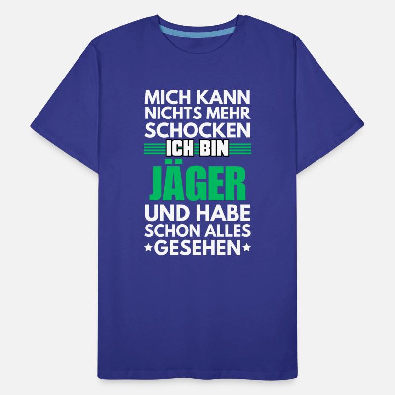 Non-Shockable Hunter Men's Premium Organic T-Shirt