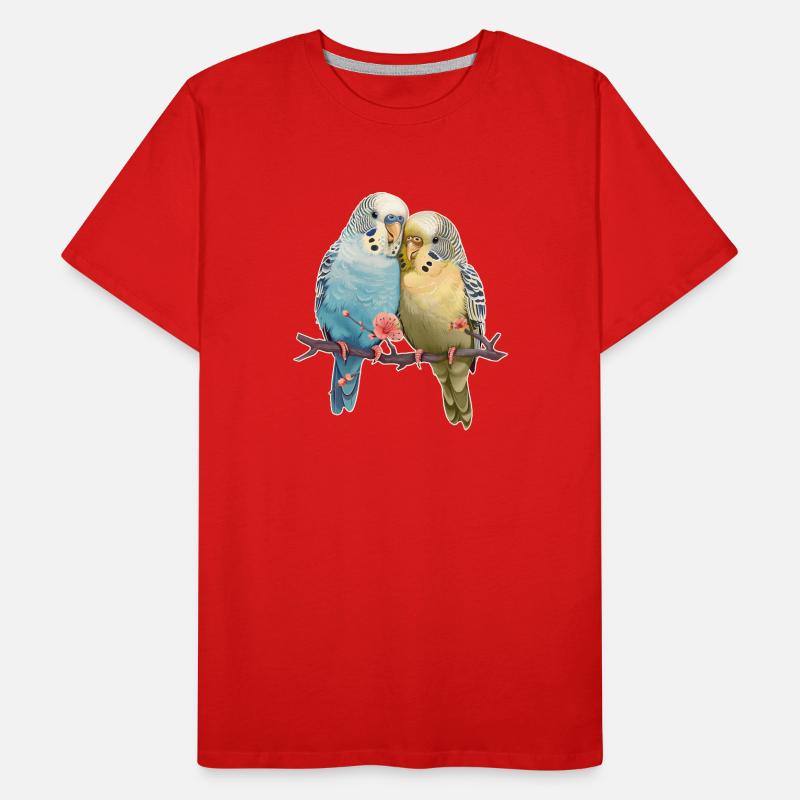 Budgies Men's Premium Organic T-Shirt