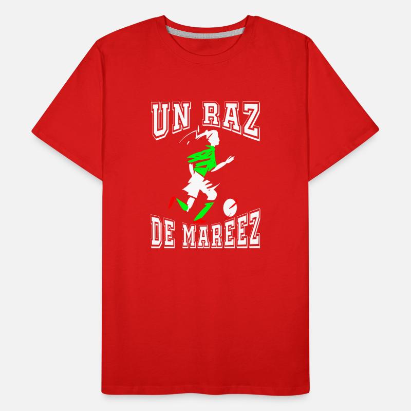 Eine Flutwelle oder Raz de Mareez Mahrez Männer Premium Bio T-Shirt