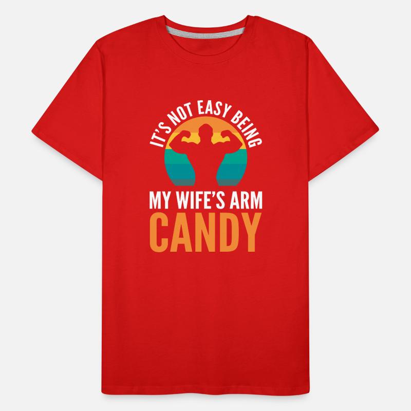 Arm Candy Ehemann Männer Premium Bio T-Shirt