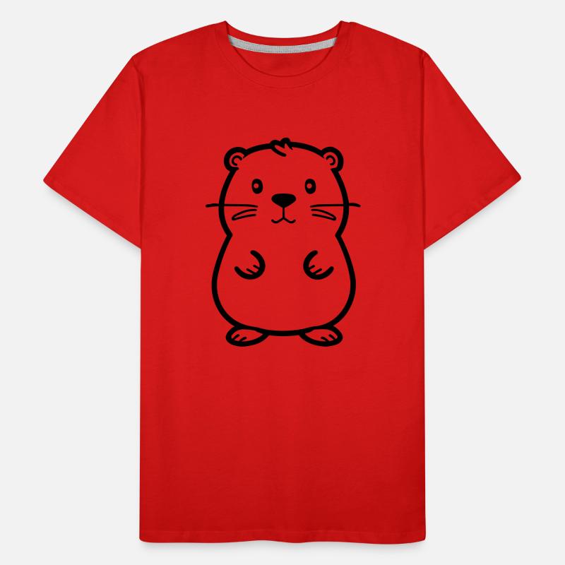 Castor T-shirt bio Premium Homme