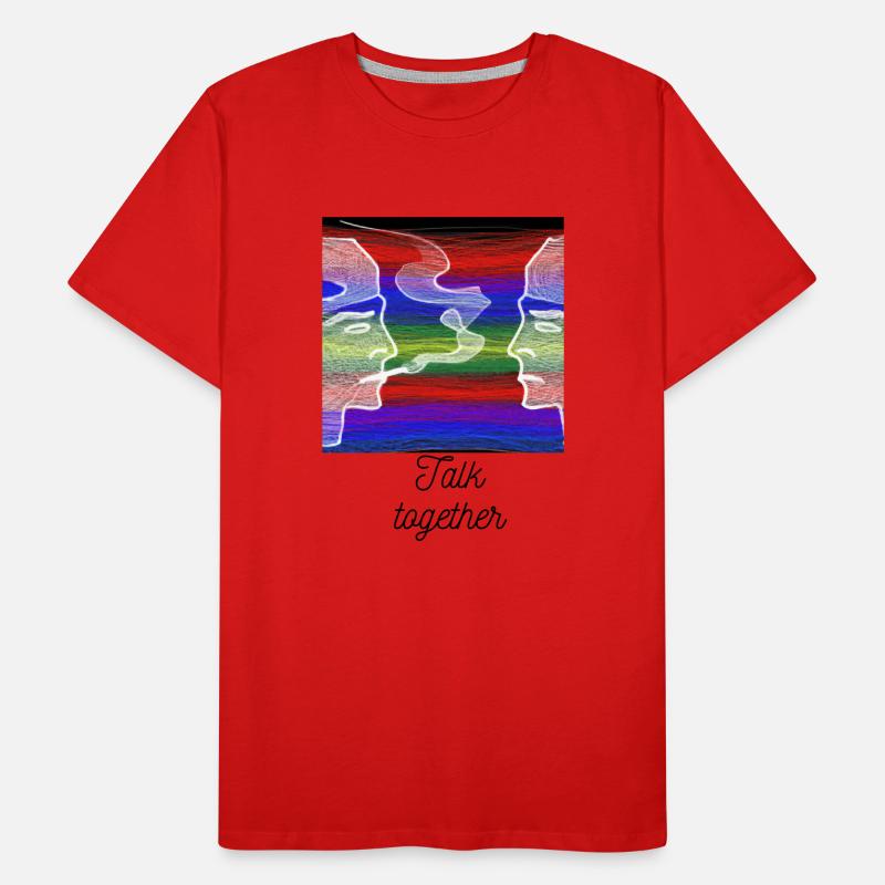 talk Männer Premium Bio T-Shirt