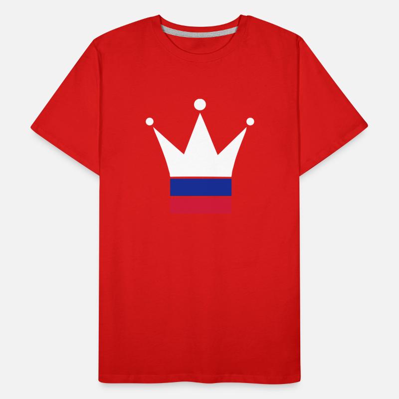 Russie T-shirt bio Premium Homme