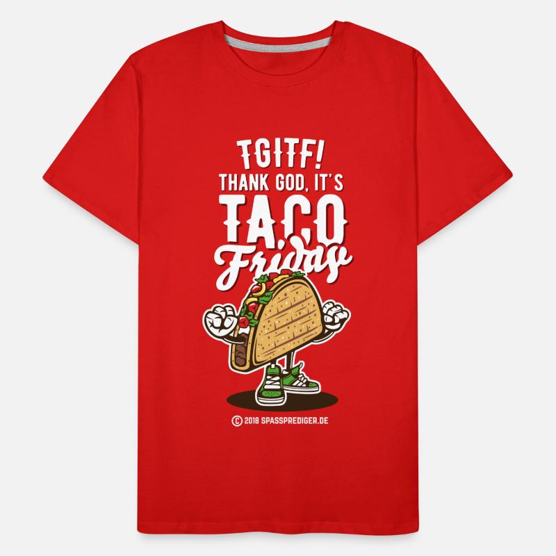 Taco Fredag Norge Saying TGITF Men's Premium Organic T-Shirt