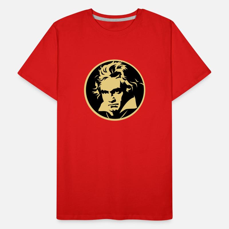 Roll over Beethoven (2-Farben) Männer Premium Bio T-Shirt