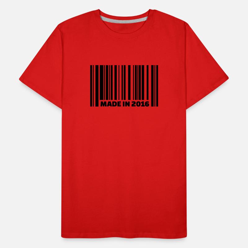 Made in 2016 T-shirt bio Premium Homme