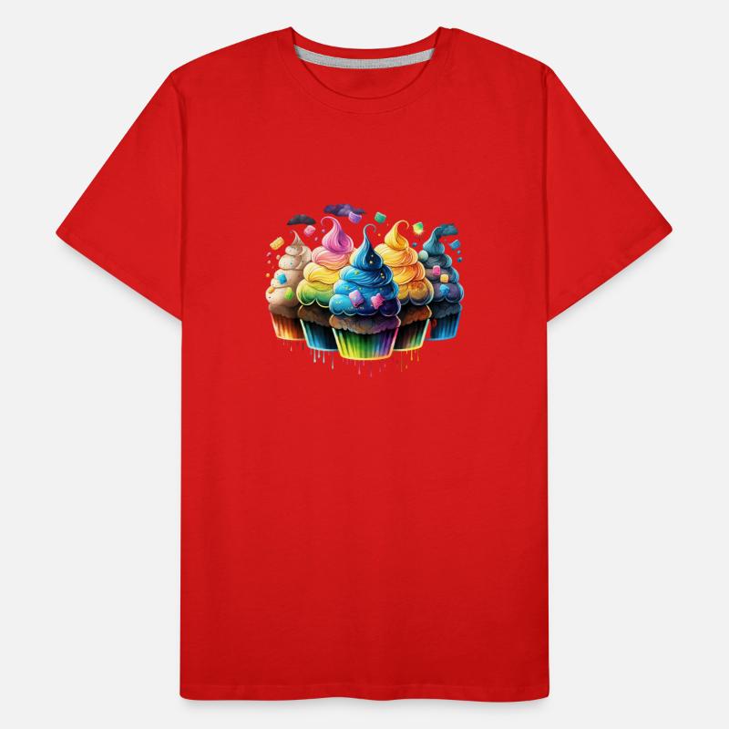 CUPCAKES Männer Premium Bio T-Shirt
