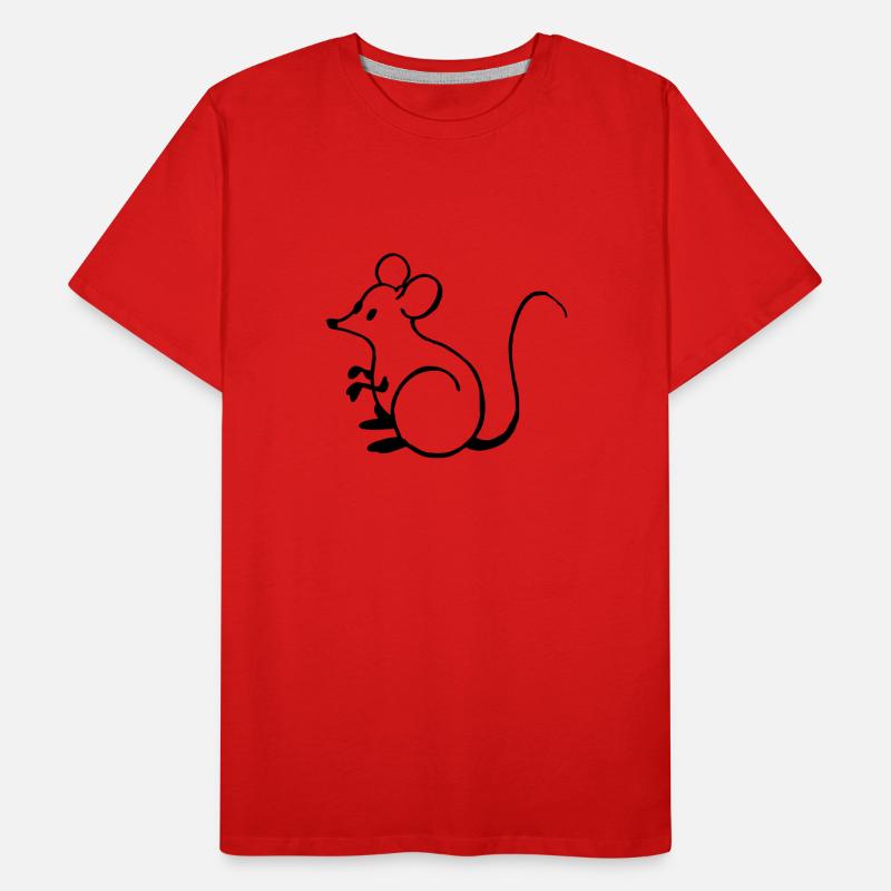 Mouse Men's Premium Organic T-Shirt