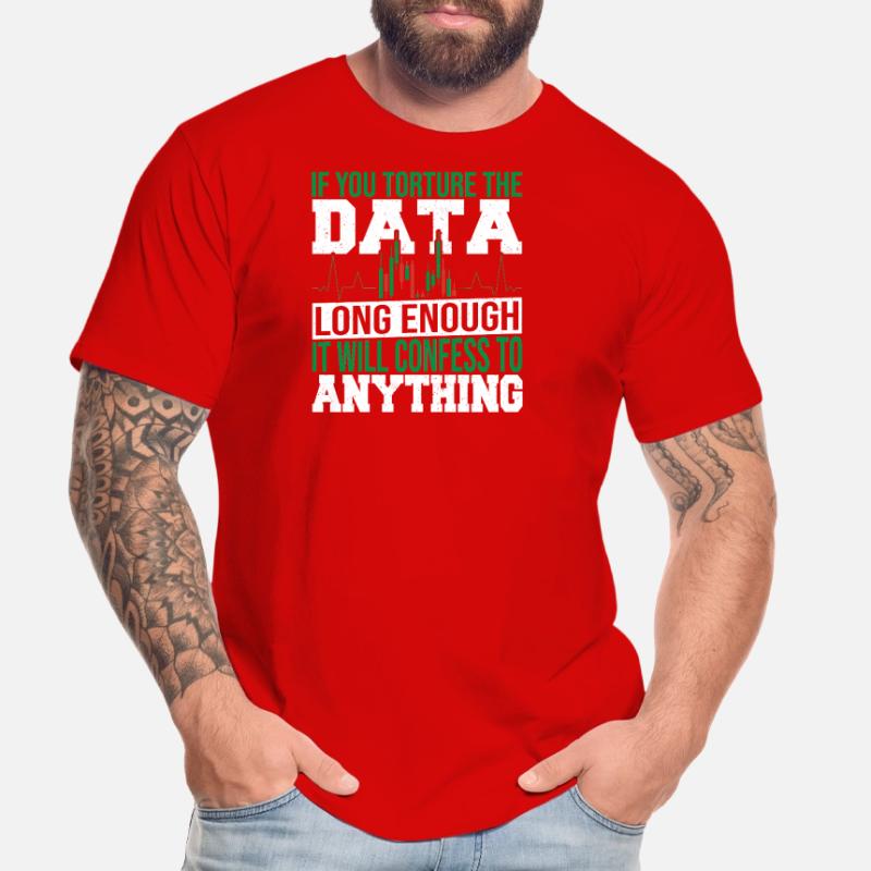 Datenanalyse Datenintegration Datenwissenschaft Männer Premium Bio T-Shirt