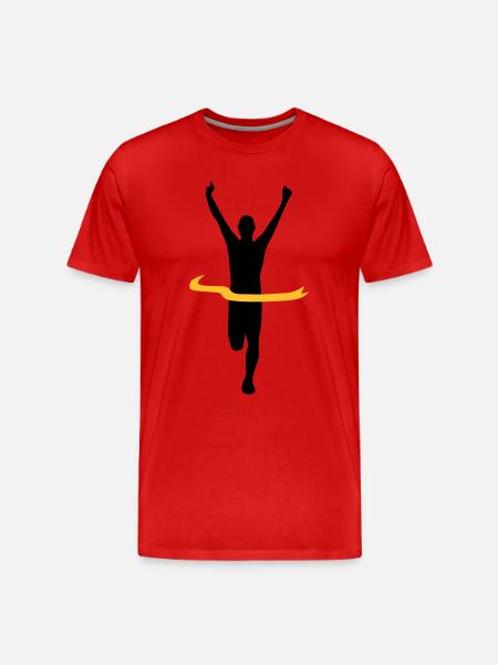 Champion Winner - Men's Premium Organic T-Shirt - red