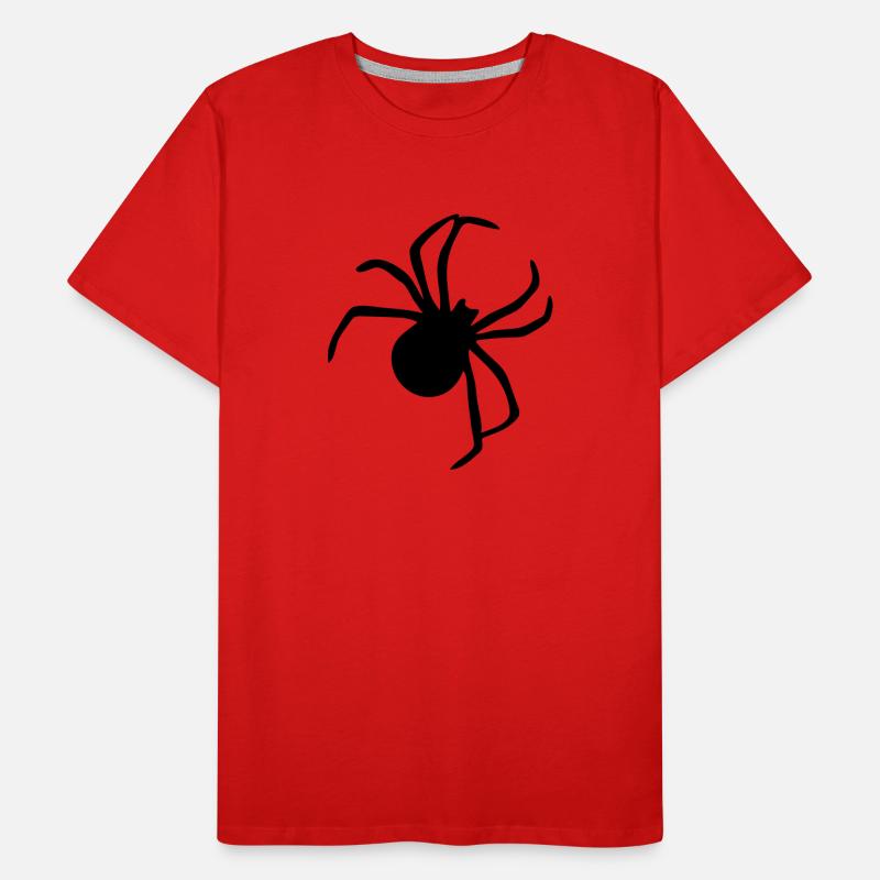 Black Widow Twocolor Männer Premium Bio T-Shirt