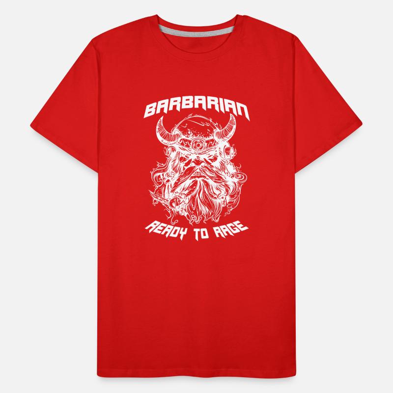 Barbare dans RPG Ready To Rage T-shirt bio Premium Homme