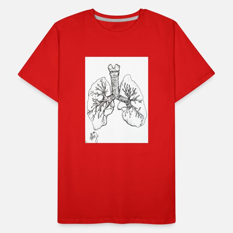 FunWithLungs Männer Premium Bio T-Shirt
