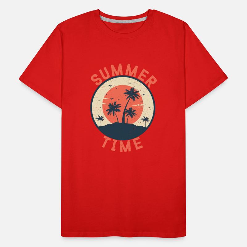 Summer Time T-shirt bio Premium Homme