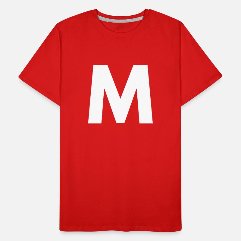 M Männer Premium Bio T-Shirt
