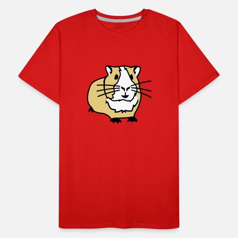 Guinea pig Men's Premium Organic T-Shirt