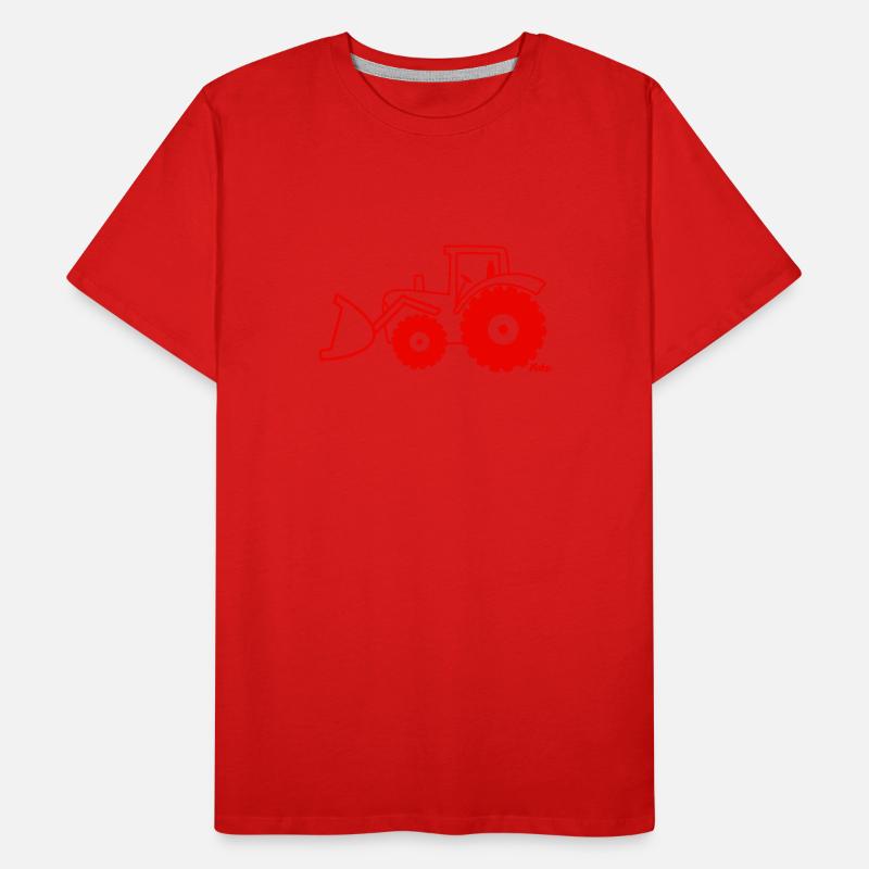Traktor Frontlader Men's Premium Organic T-Shirt