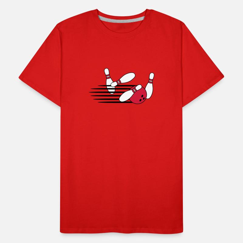 Fast Bowling Throw T-shirt bio Premium Homme