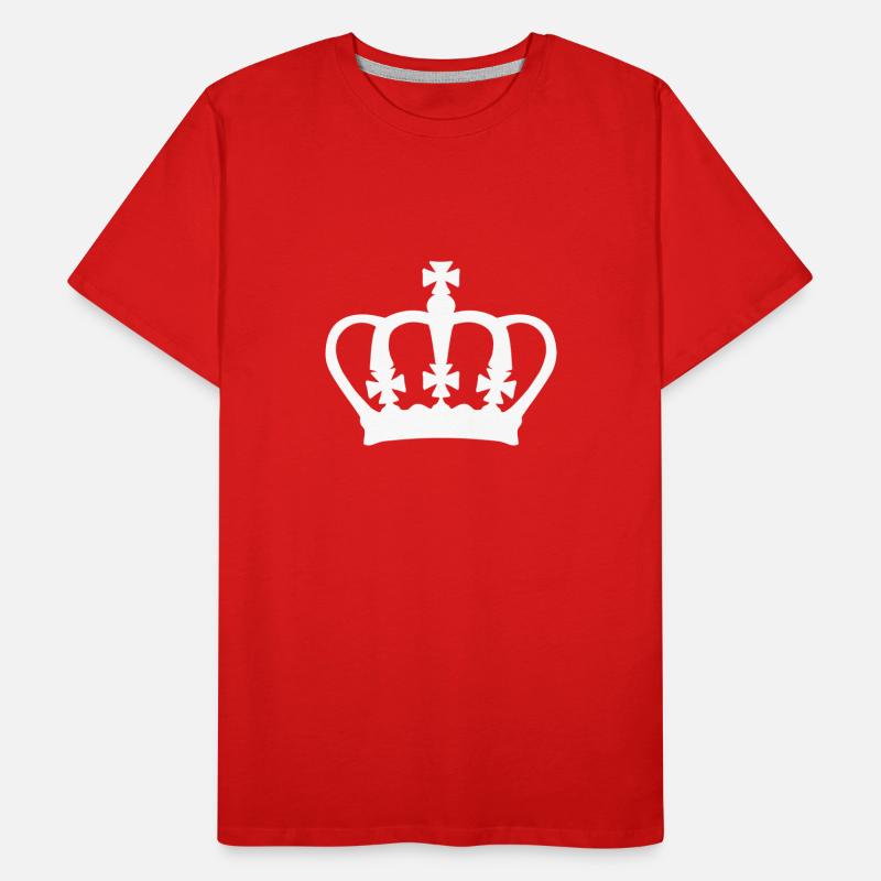 Crown Men's Premium Organic T-Shirt