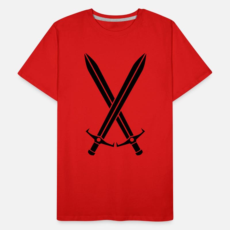 épées T-shirt bio Premium Homme