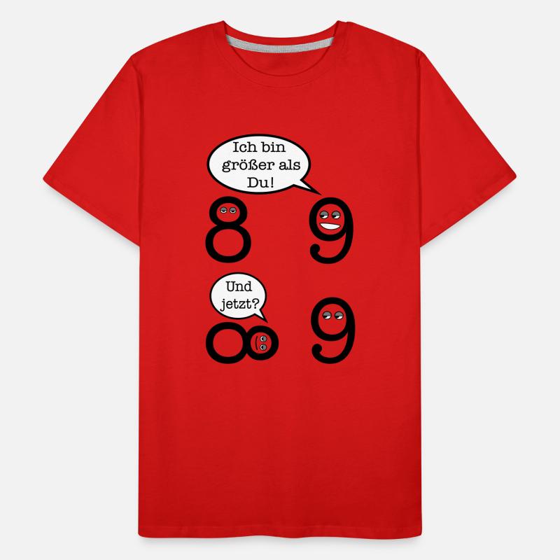 Mathe rigolade T-shirt bio Premium Homme