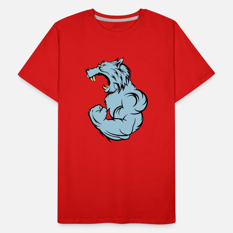 wolf_beast_2 T-shirt bio Premium Homme