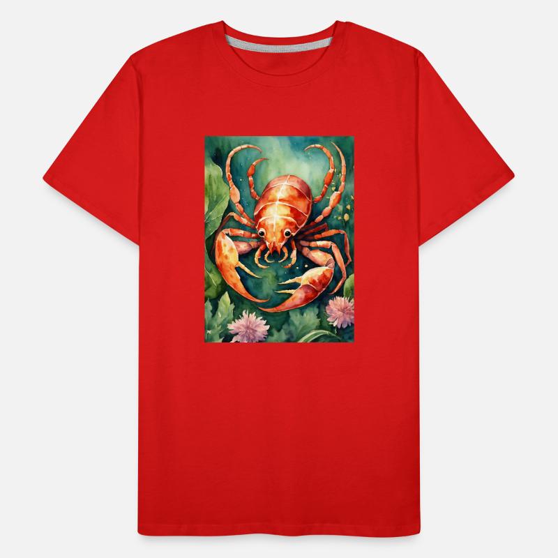 Sternzeichen Skorpion Männer Premium Bio T-Shirt