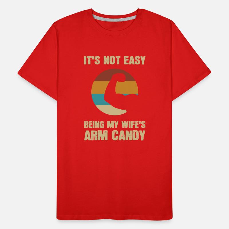 Arm Candy Ehemann Männer Premium Bio T-Shirt