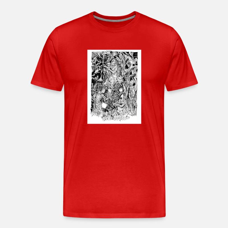 nouvelle commande - T-shirt bio Premium Homme - rouge