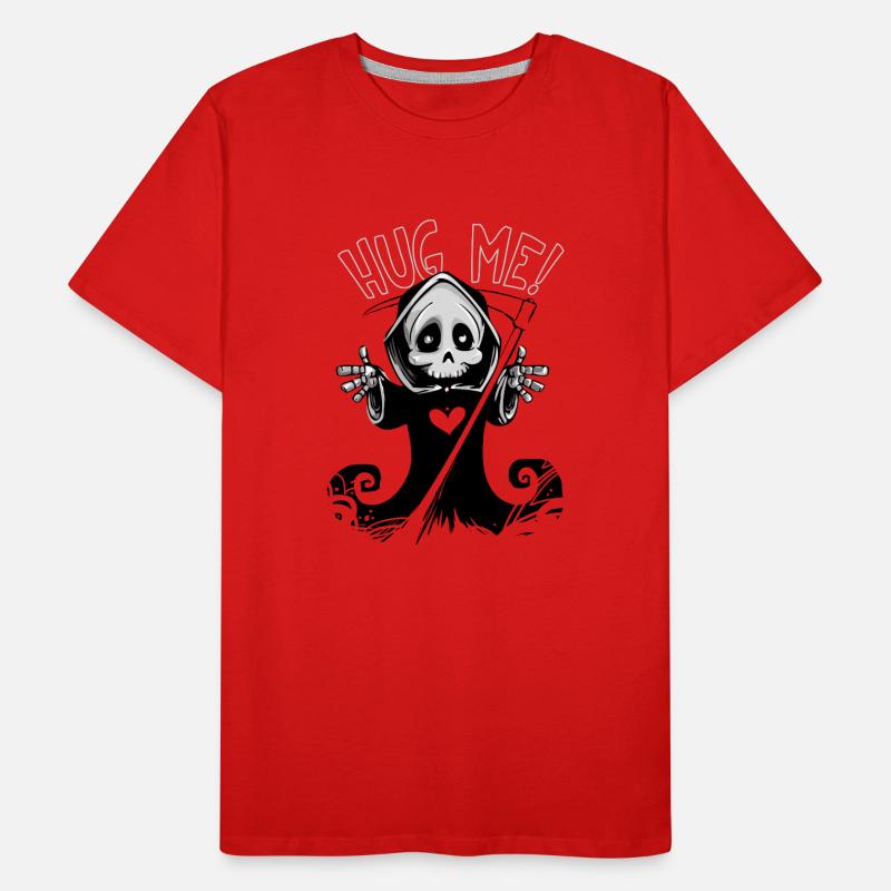 Hug Me - Sensenmann Männer Premium Bio T-Shirt