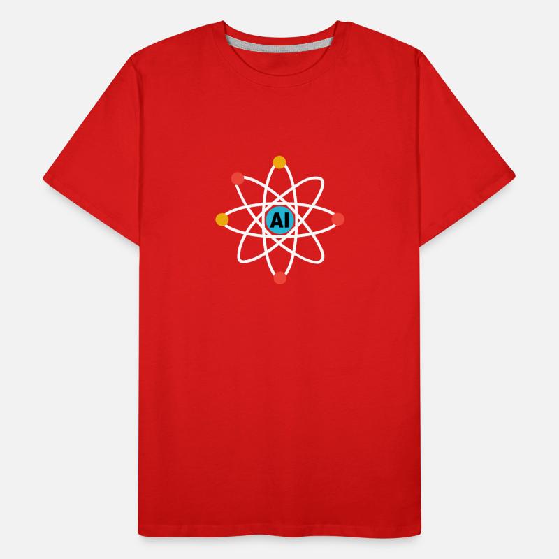 AI Atom T-shirt bio Premium Homme