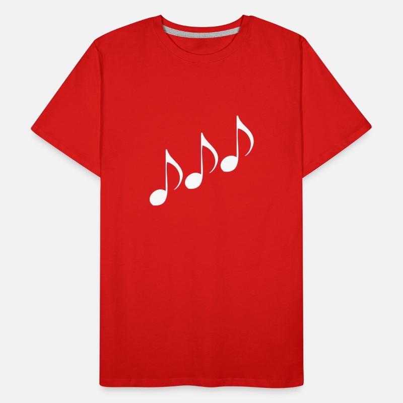 Note de Musique T-shirt bio Premium Homme