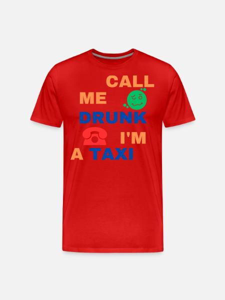 Too drunk - Men's Premium Organic T-Shirt - red