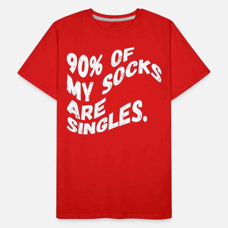 Chaussettes simples T-shirt bio Premium Homme