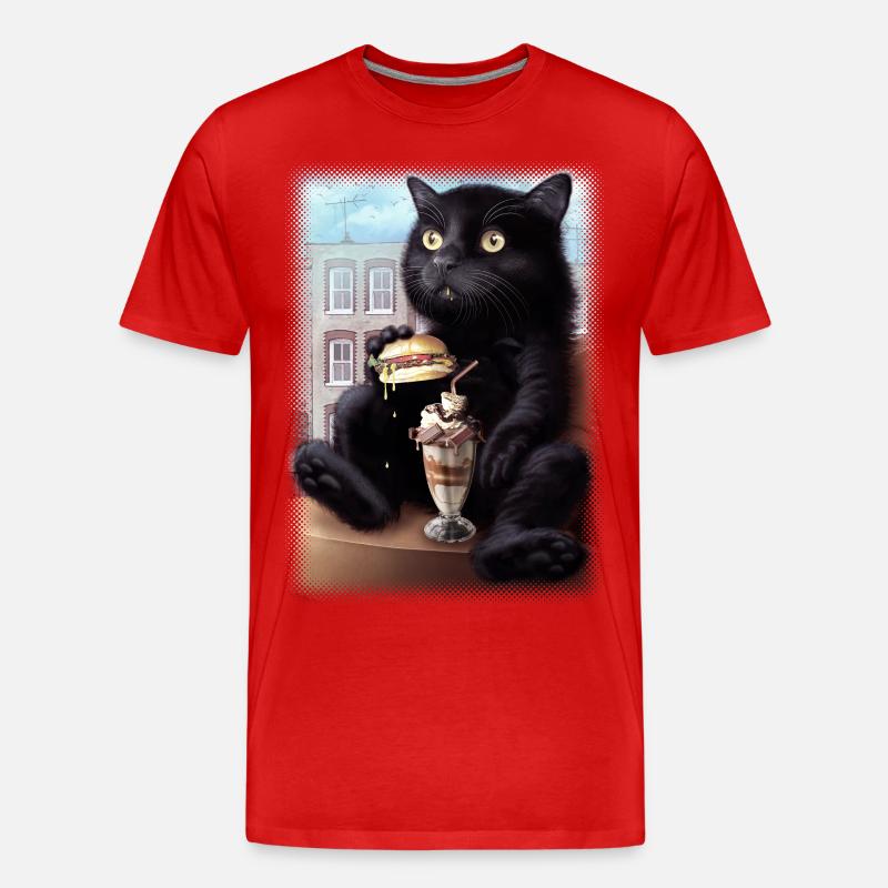 CAESAR 2019 - Männer Premium Bio T-Shirt - Rot
