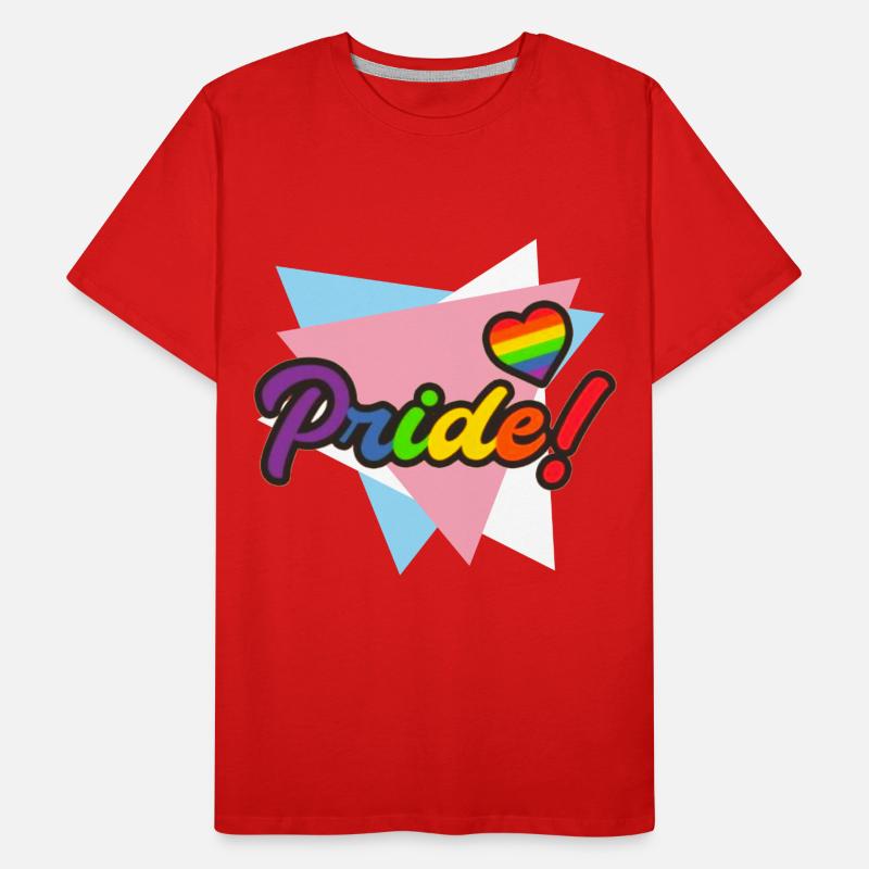 Fierté trans T-shirt bio Premium Homme