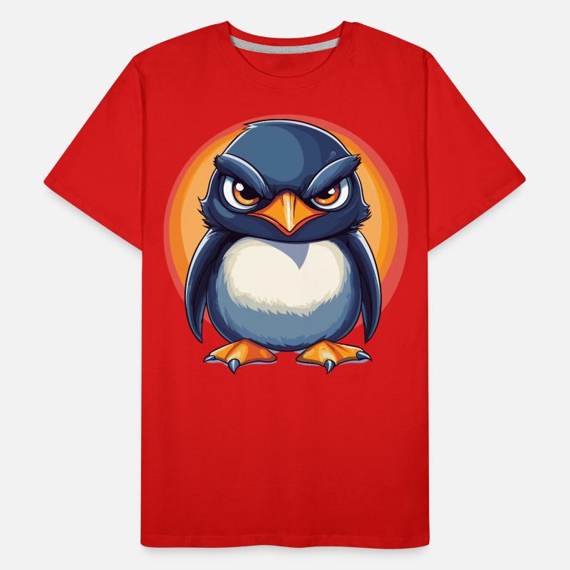 Grumpy Penguin Men's Premium Organic T-Shirt
