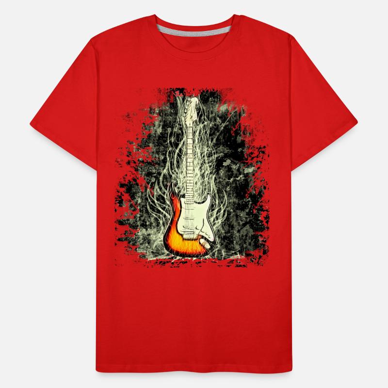 guitar Men's Premium Organic T-Shirt