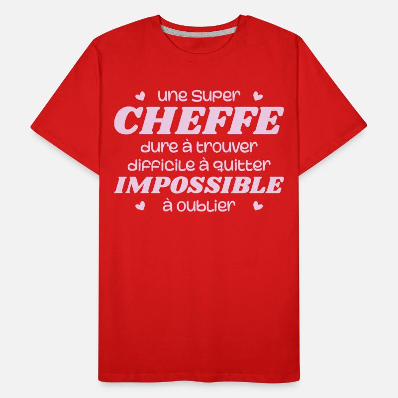 Super Cheffe T-shirt bio Premium Homme