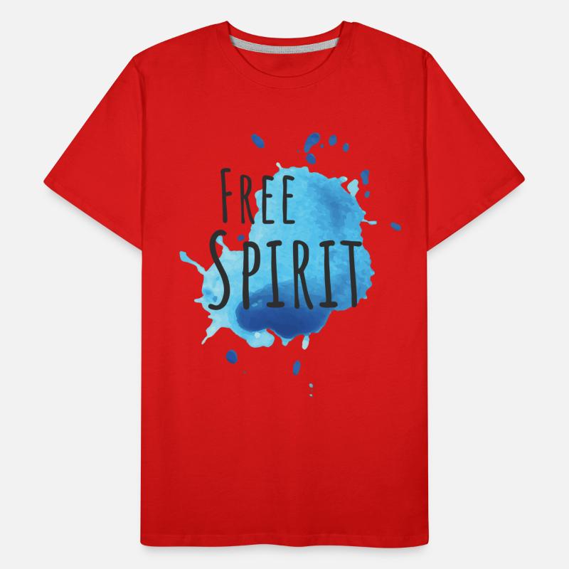 libre - libre, âme libre T-shirt bio Premium Homme