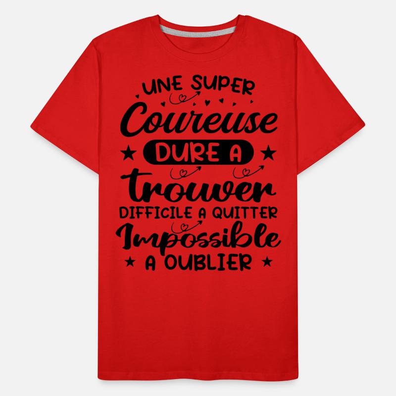 A Super Runner - Runner Gift Men's Premium Organic T-Shirt