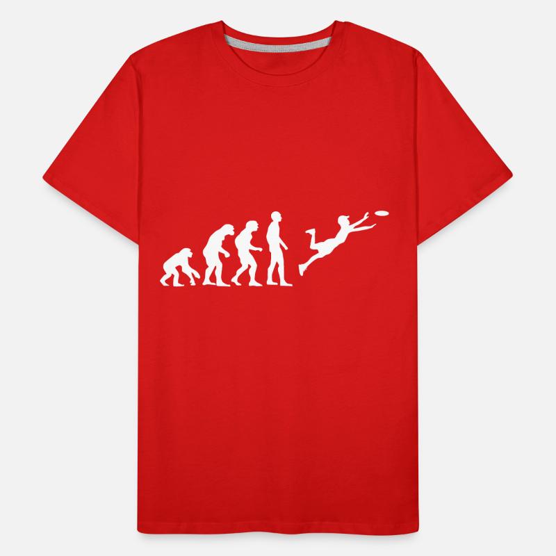 évolution frisbee T-shirt bio Premium Homme