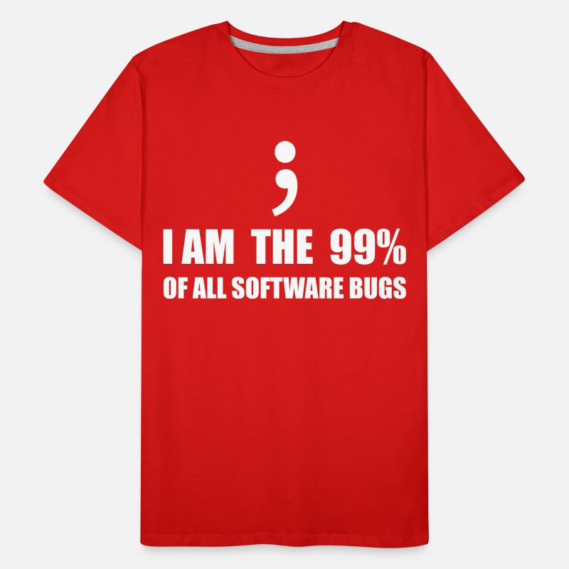 Informatiker, Programmierer Männer Premium Bio T-Shirt