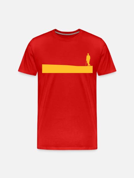 Sherlock Holmes - Männer Premium Bio T-Shirt - Rot