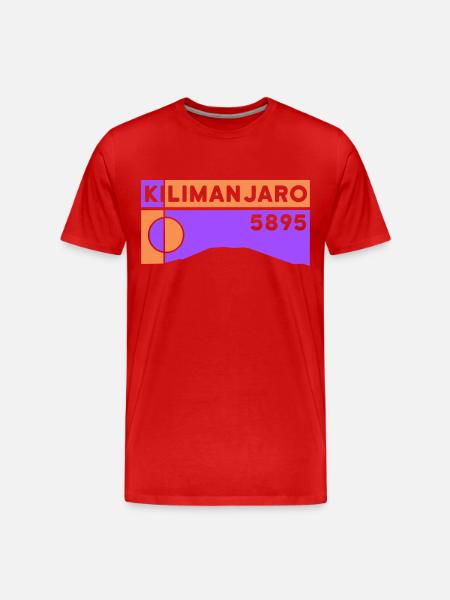 Kilimanjaro Trekking Kilimanjaro Hike - Men's Premium Organic T-Shirt - 