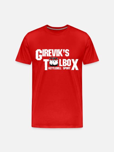 Girevik's Toolbox - Männer Premium Bio T-Shirt - Rot